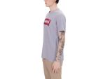 Levi's Uomo - T-Shirt Con Logo Batwing In Cotone Grigio MéLange - Taglia Xs