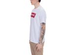 Levi's Uomo - T-Shirt Con Logo Batwing In Cotone Bianco - Taglia L
