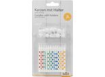 Candele Birkmann Con Supporto Assortite, 24 Pezzi, Candela Per Torta, Candela Per Torta, Candela Di Cera, Cera, 429352