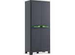 Keter Keter Moby Armadio Alto - 4 Ripiani - 80X44X182 Cm - Antracite