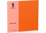 Busta Grande Quadrata Colouretti 5 Pz Arancione