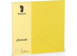 Busta Grande Quadrata Colouretti 5 Pz. Giallo