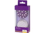 Birkmann Pirottini Di Carta Colour Splash, Pirottini Per Muffin, Stampo, Carta, Viola, Ø 7 Cm, 48 Pezzi, 444331