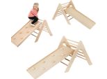 Triangolo Di Arrampicata, Struttura Di Arrampicata In Legno Per Bambini Triangolo Di Germoglio, Scivolo Per Bambini | Legno