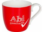 Tazza KöNitz Abi 2019, Strawberry, Abitur, Tazza, Tazza Da Caffè, Bone China, Rosso, 400 Ml, 11 2 057 2349
