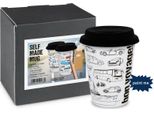 KöNitz Colouring Travel Self Made Mug, Tazza, Mug, Tazza Da Caffè, Con 6 Penne, Porcellana, 380 Ml, 11 5 162 2265