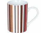 KöNitz Coffee Code Tazza Longitudinale, Tazza, Tazza Da Caffè, Porcellana, A Righe, 240 Ml, 11 1 003 2351