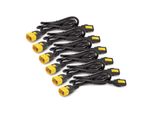 Apc AP8702S-WWX590 Apc Power Cord Kit (6 Ea), Locking, C13 To C14, 0.6M, Blue