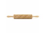 Mattarello Folkroll, Musica, Grande, 43 Cm, Mattarello, Rullo Per Goffratura, Modello, Motivo, Rullo, Legno Di Faggio, 332771