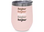 Ppd Bonjour Thermo Mug, Thermobecher, Coffee To Go, Isobecher, Iso Becher, 350 Ml, 441339