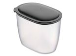 Contenitore Per Alimenti Con Coperchio Nero Oval, 1,4 L, Koziol