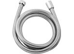 Tubo Doccia In Acciaio Inox. 1,5 M Colore Cromo (Confezionato) Edm