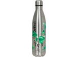 KöNitz Hot Bottle - Tea Collage, Borraccia Thermos, Borraccia Da Esterno, A Doppia Parete Con Tappo, Acciaio Inox, Argento, 750 Ml, 11 9 245 0872