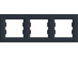 Antracite Cornice Orizzontale A 3 Ingressi Asfora EPH5800371