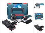 Bosch Gss 18V-13 Levigatrice Orbitale A Batteria 18 V + 2X Batteria Ricaricabile 5,0 Ah + Caricabatterie + L-BOXX