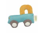Sigikid Auto Giocattolo Da Afferrare, Collezione Verde, Peluche, Sonaglio, Peluche, Giocattolo Da Afferrare, Giocattolo, Bambino, Blu / Giallo, 39538