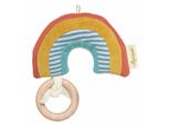 Sigikid Giocattolo Da Afferrare Arcobaleno, Collezione Verde, Peluche, Sonaglio, Peluche, Giocattolo, Bambino, 39540