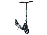 Muuwmi Aluminium Scooter Pro - Monopattino, 230/205 Mm, Abec 7, Regolabile In Altezza, Piastra Xl, Manubrio Bmx, Turchese