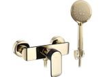 Rubinetto Da Doccia Rea Bloom Black Gold