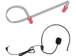 Luna Chitarra Rossa Con Luce Sonora Auricolare Tracolla Bambini Musica Giocattolo +3J