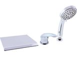 Dunaj - Miscelatore Per Vasca A 3 Fori, Cascata, Cromo D474.0Y, Rav SlezáK