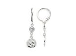 Leonardo 022489 Orecchini Da Donna Milou Acciaio Inossidabile Argento Bianco