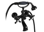 SlezáK-Rav Miscelatore Per Bagno SlezáK Rav Morava Retro MK359.5/2CMAT Nero Colore: Nero Opaco, Dimensioni: 150 Mm