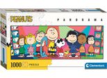 Clementoni - 39805 - Puzzle Panorama Peanuts - Puzzle 1000 Pezzi Per Adulti E Bambini 14 Anni, Gioco Di Abilità Per Tutta La Famiglia