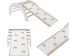 Parco Giochi Indoor | Arco Di Arrampicata Scivolo Altalena In Legno Per Bambini | Scivolo Per Bambini Giocattolo Montessori