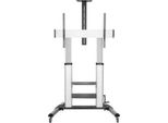Aisens FT100TE-125 Supporto Da Pavimento Inclinabile Con Rotelle E Maniglia Per Tv 60-100"/ Fino A 100 Kg"