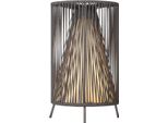 Blomus Luce Led Mobile Rope Coal, Lampada Da Terra Per Interni Ed Esterni, 54 Cm