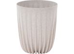 Siena Garden Ecobowl Palma 25 Cm Ws Plastica/Legno,Ws 25X25X29,7
