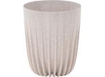 Siena Garden Ecovessel Palma 19 Cm Ws Plastica/Legno,Ws 19X19X22,6