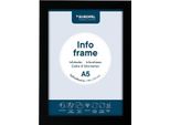 Europel 196007 Europel Cornice Magnetica Info Frame, Din A5, Nero