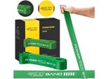 Power Band 4FIZJO Fascia Per Il Fitness Fascia Di Resistenza Fascia Di Resistenza Verde 4,5 Cm