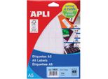 Apli Etichette A5 Print&Write 19 X 27 Mm, Weiß, A5, 27 Mm, 19 Mm, 190 X 125 X 6 Mm, 833 StüCk(E)