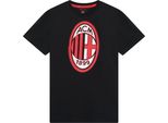 Ac Milan Maglietta Con Grande Logo Per Bambini - Taglia 128