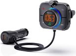 Savio Fm Transmitter, Bluetooth 5.0, Qc/Pd 3.0 Charger, Enc, Aux Out, Micro Sd, TR-14, Black