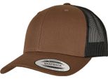 Flexfit - Cappello Trucker "Retro"" Per Uomo/Donna Unisex RW8984 (Taglia Unica) (Coyote Brown/Nero)"