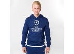 Champions League Pullover Con Cappuccio- Unisex - X-Large (Xl) - Felpa Con Cappuccio - Abbigliamento Sportivo Uefa - Felpa