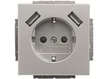 Busch-Jaeger Schuko-2X Presa Usb 20 EUCB2USB-866 2CKA002011A6283