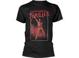 Michael Jackson - Maglietta "Thriller Suit"" Per Uomo/Donna Unisex RO5464 (S) (Nero/Bianco/Rosso)"