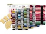 Filo Da Ricamo Olympus Mouline N. 25, Set Di 100 Matassine Da 8 M, Cotone "Herb Garden"" A 6 Capi"