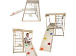 Parco Giochi Per Bambini In Legno Set Di Scivoli Per Bambini, Altalena, Scivolo, Struttura Per Arrampicata
