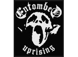 Entombed - Patch "Uprising"", Tessuto RO6535 (Taglia Unica) (Nero/Bianco)"