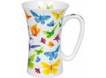 KöNitz Mega Mug Butterfly, Tazza Xxl, New Bone China, Colorato, 610 Ml, 11 2 016 2705