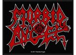 Morbid Angel - Taglia Standard - Toppa - Logo In Poliestere RO1303 (Taglia Unica) (Nero/Rosso)