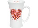 KöNitz Mega Mug Love Explodes, Tazza Xxl, Bone China, Rosso, 610 Ml, 11 2 016 2833