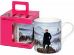 Tazza KöNitz Wanderer - Caspar David Friedrich, In Confezione Regalo, Bone China, Colorata, 400 Ml, 11 5 004 2716
