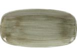 Piatto Rettangolare Churchill Stonecast Patina Antique, Verde, 298 Mm, (12 Pezzi)